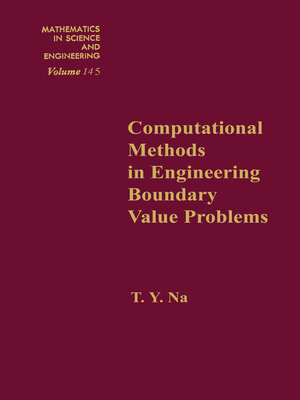 cover image of Computational Methods in Engineering Boundary Value Problems
